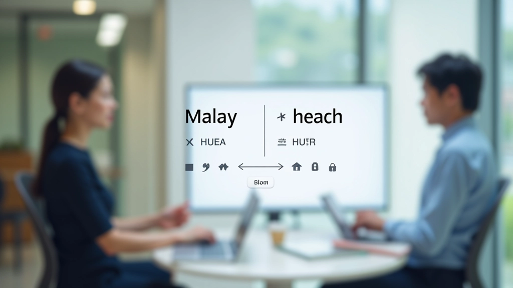 Language switcher interface mockup